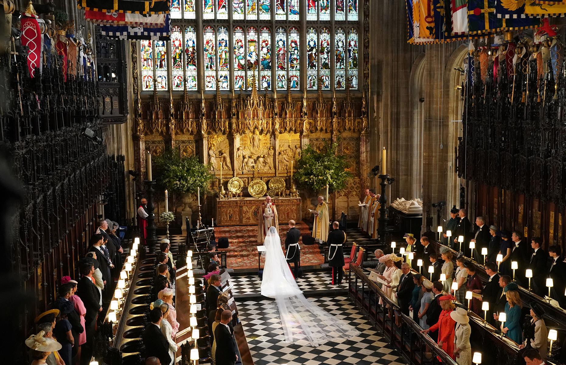 Inside the royal chapel